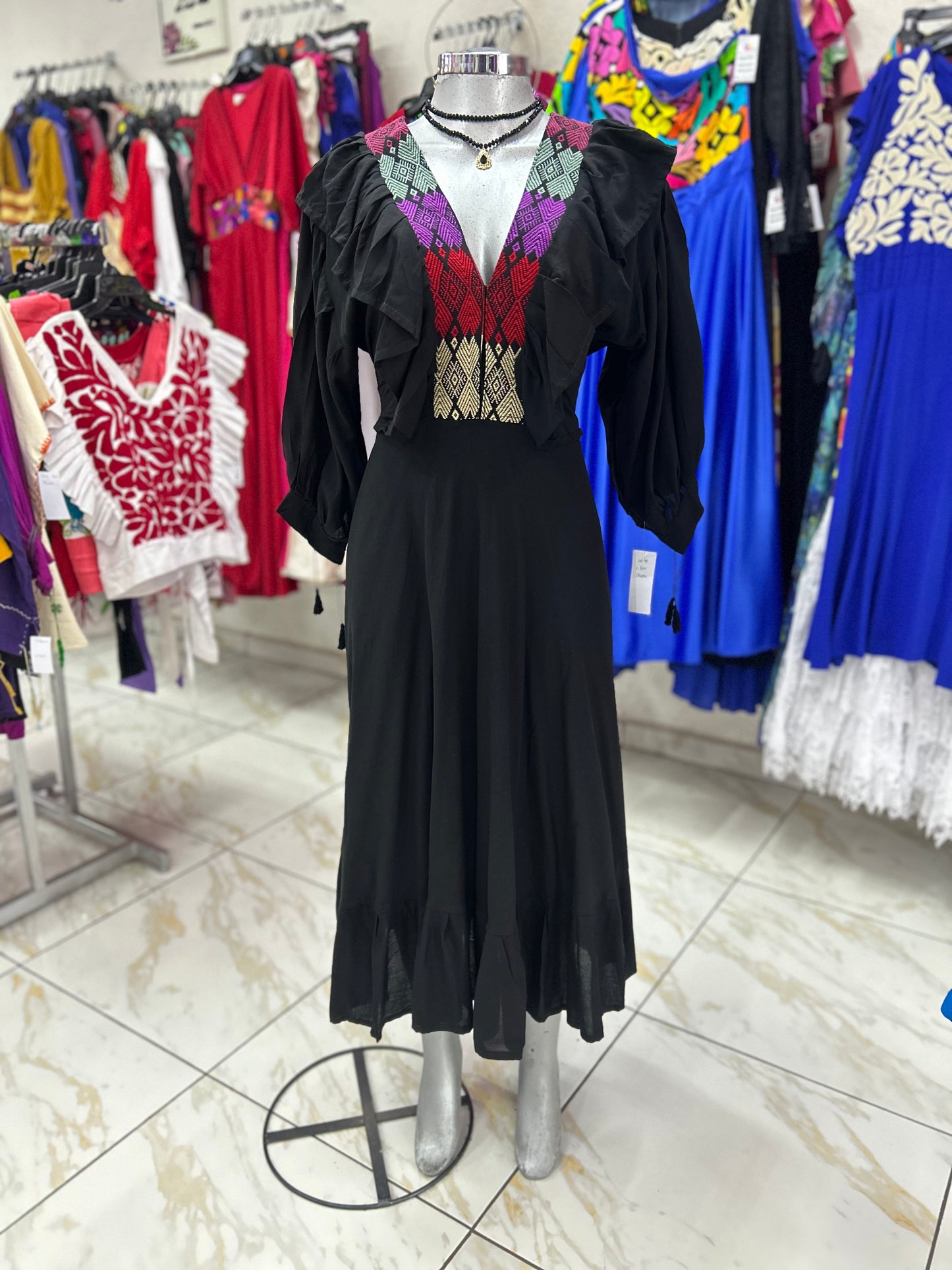 Vestido Chiapas Gala Básico 12