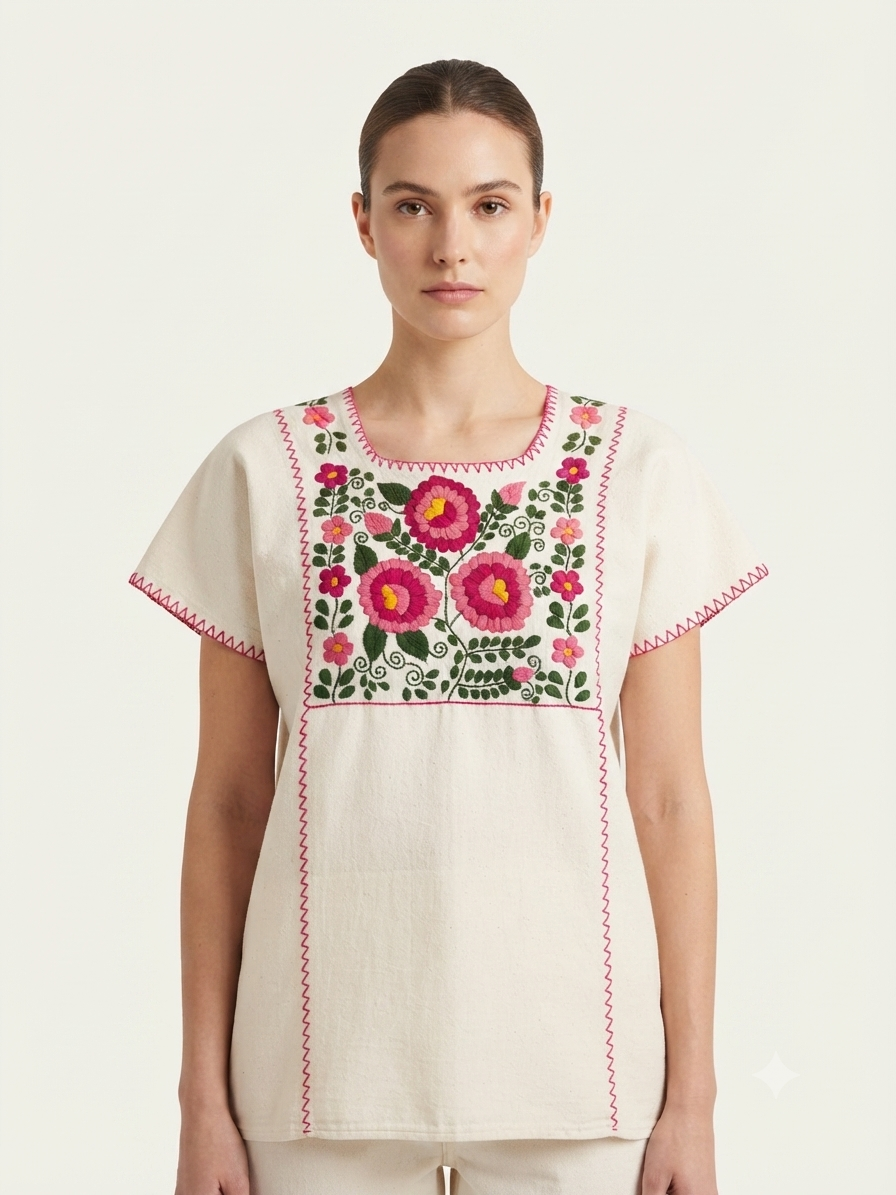 Blusa Amusgo Oaxaca