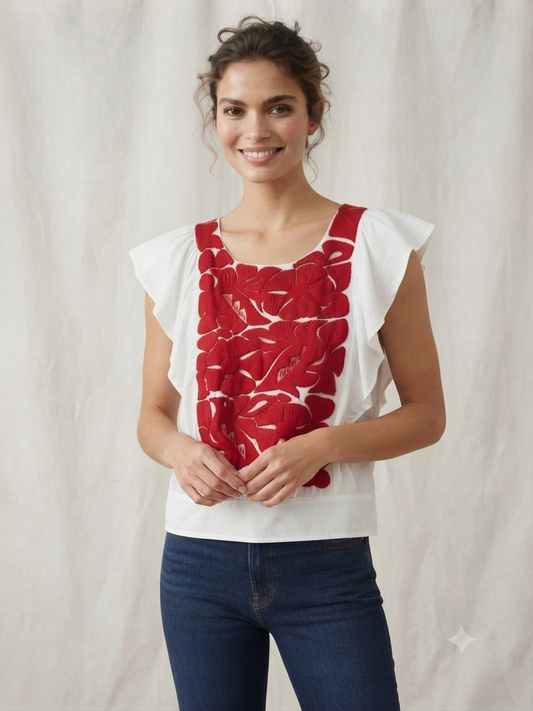 Blusa Tuxtepec Olan