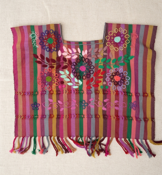 Huipil Telar Rococo-Chiapas
