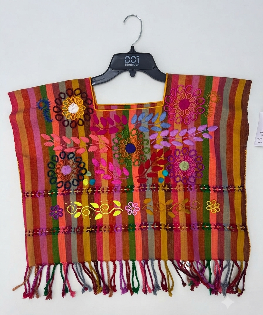Huipil Telar Rococo-Chiapas