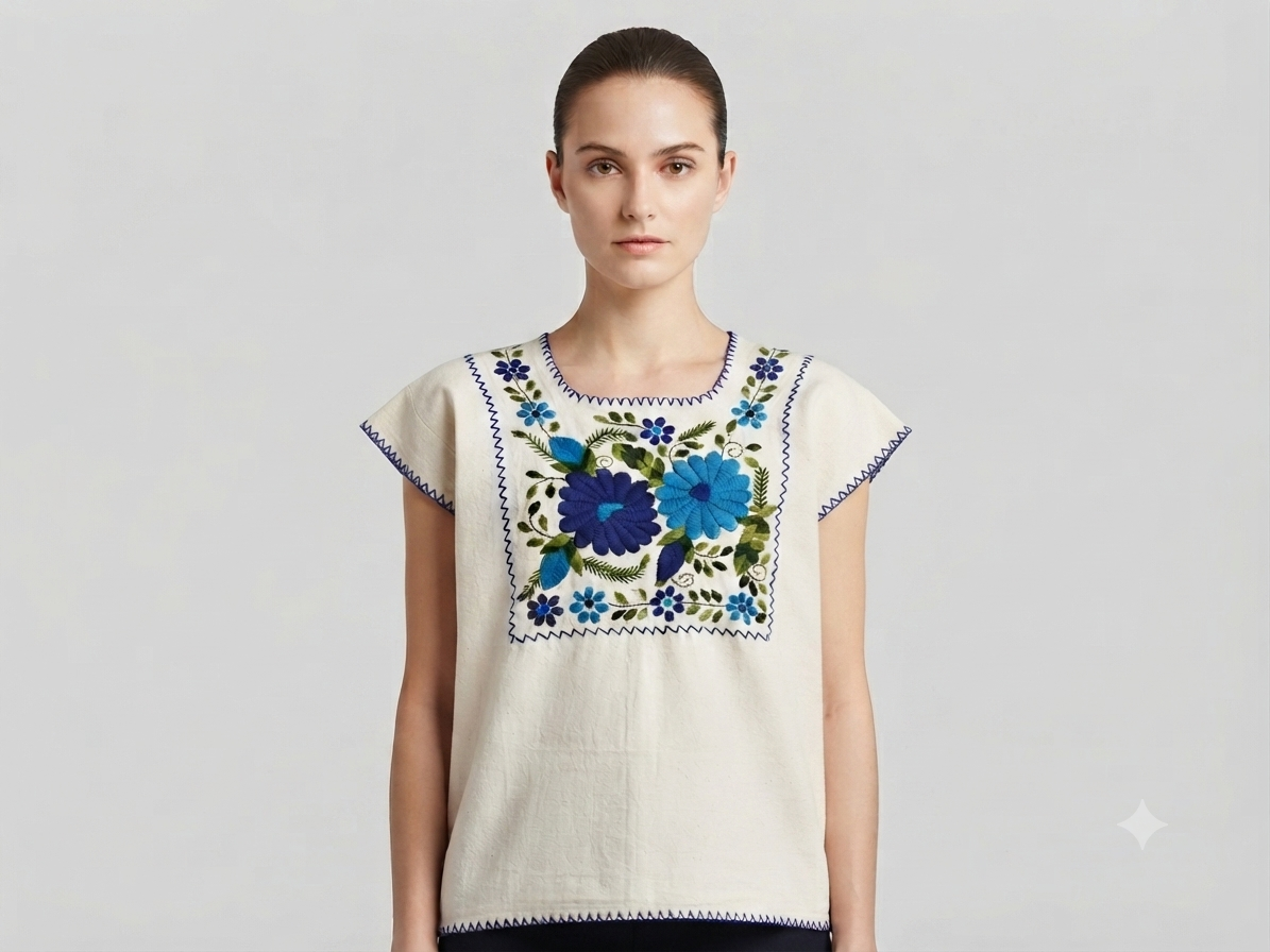 Blusa Amusgo Oaxaca