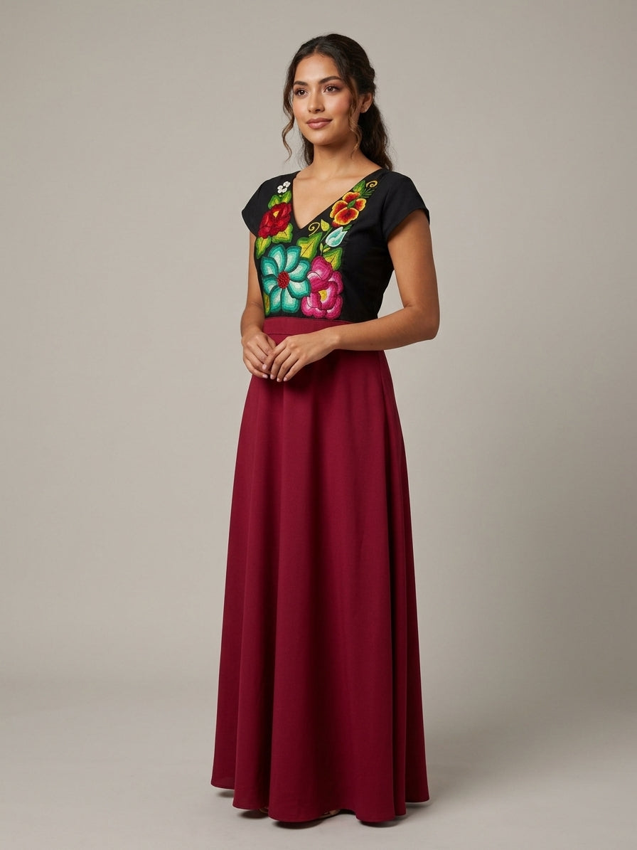 Vestido Istmo Pechera Gala