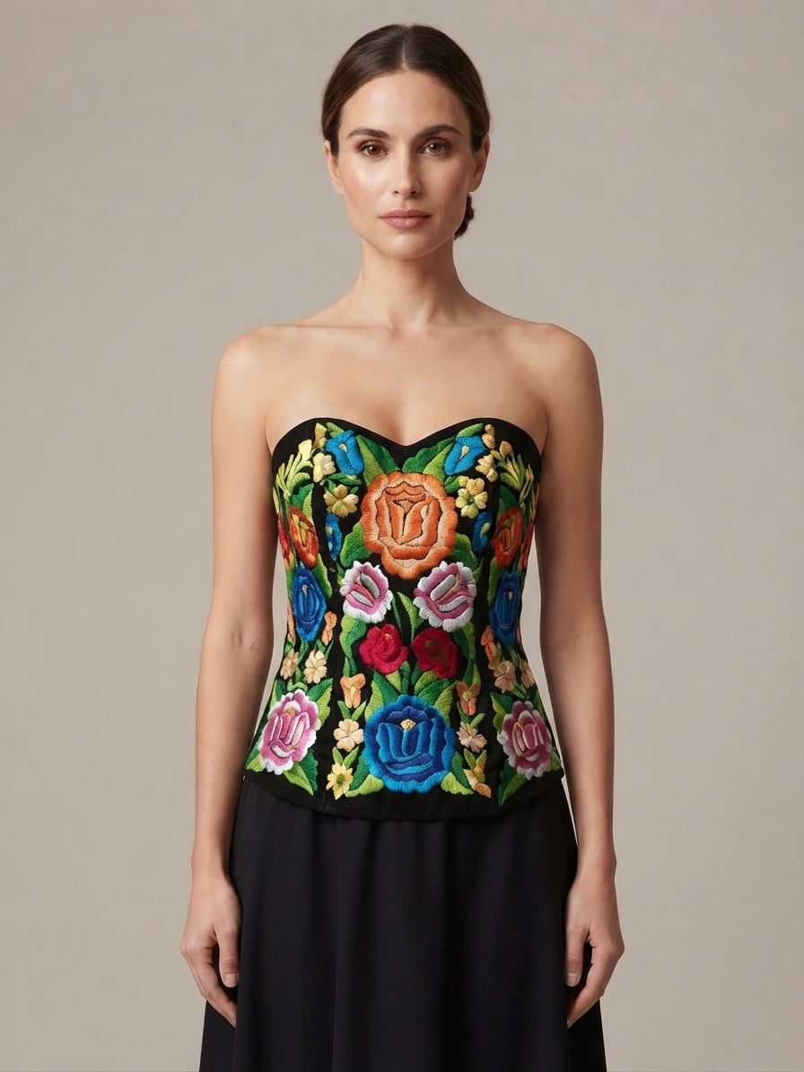 Corset istmo terciopelo 11