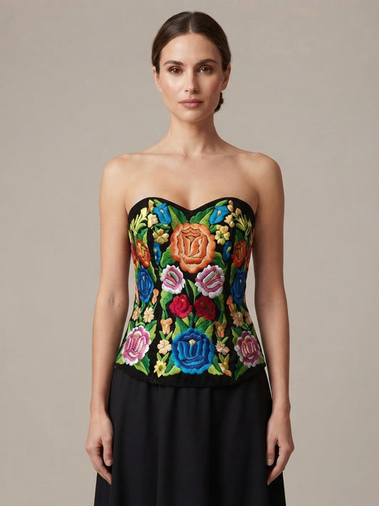 Corset istmo terciopelo 11