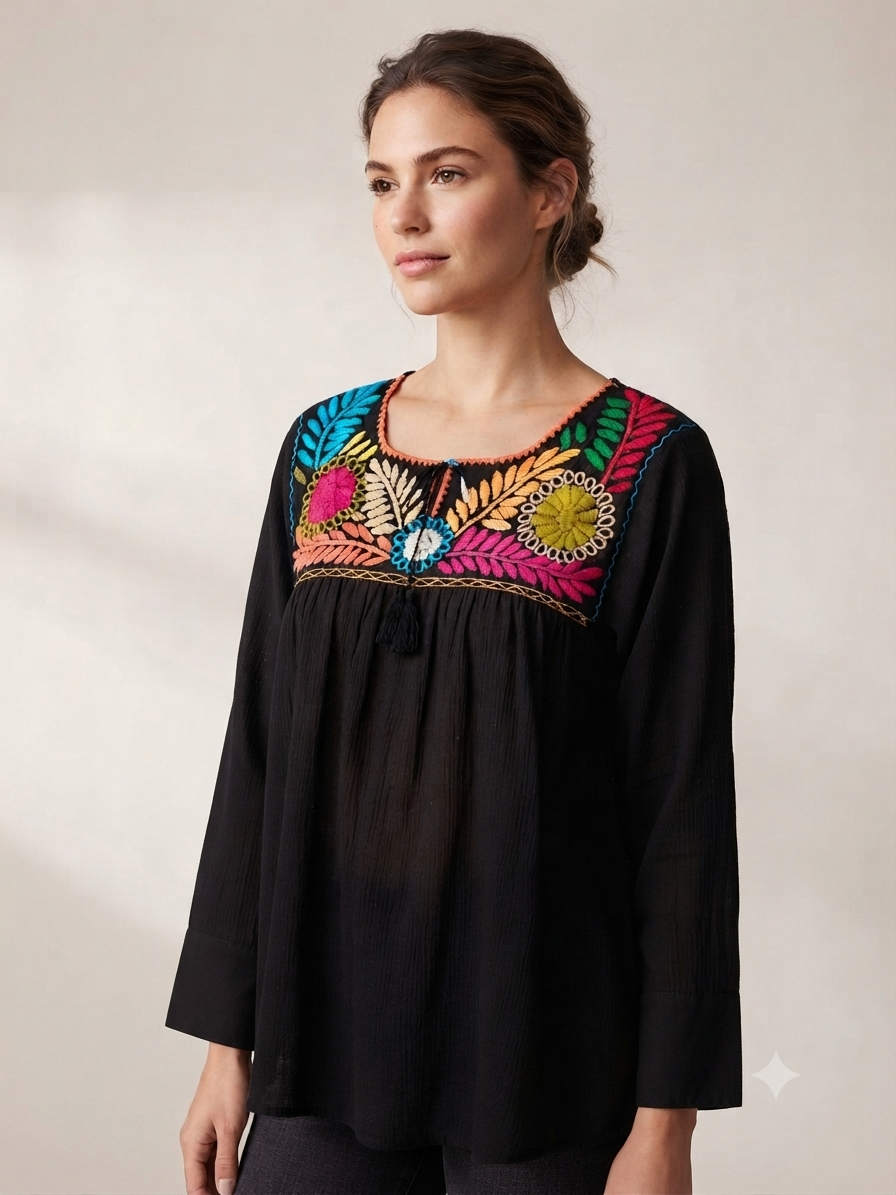 Blusa Chiapas Rococo