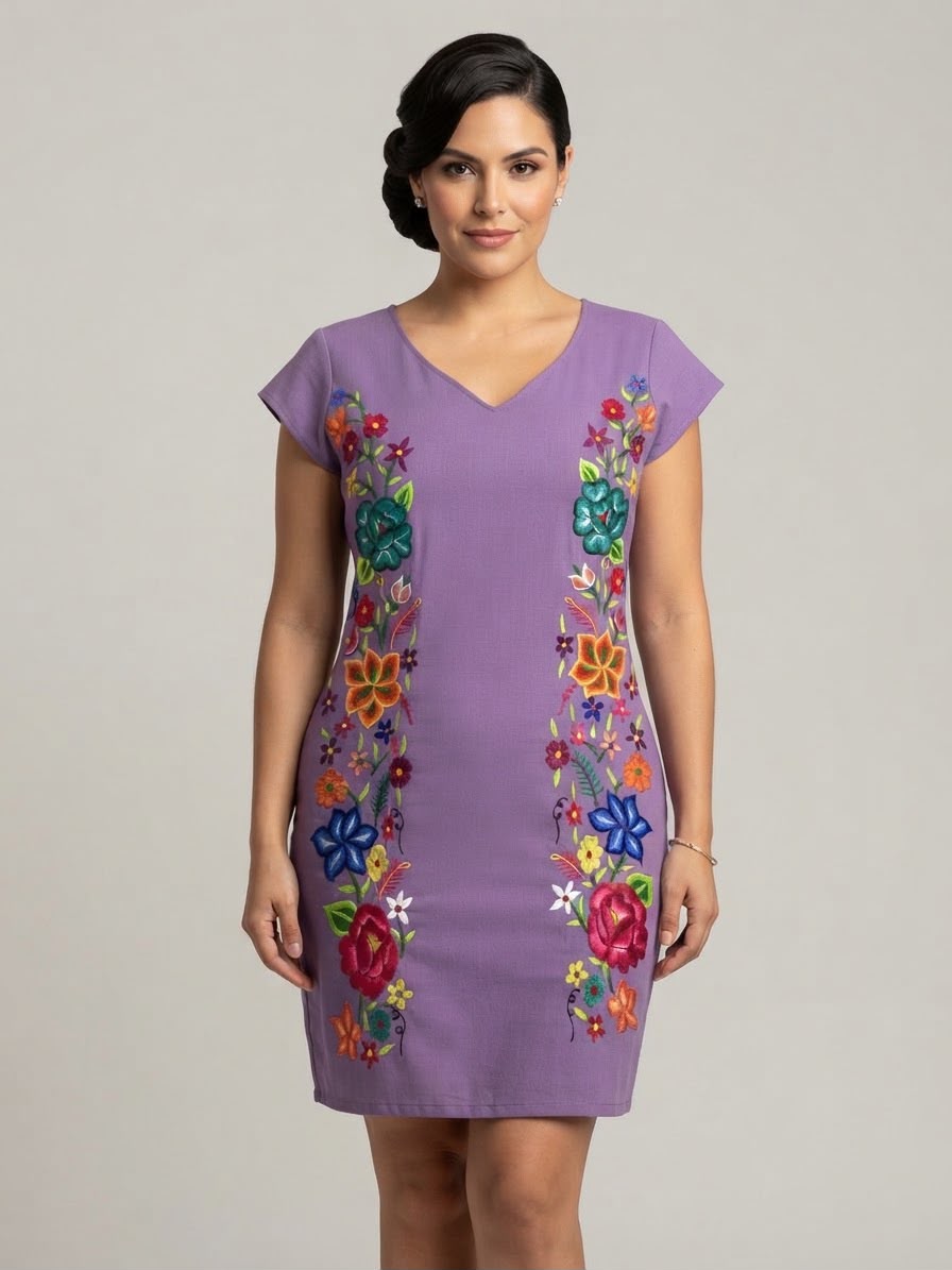 Vestido Istmo milenial lila