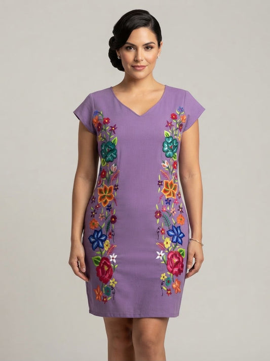 Vestido Istmo milenial lila