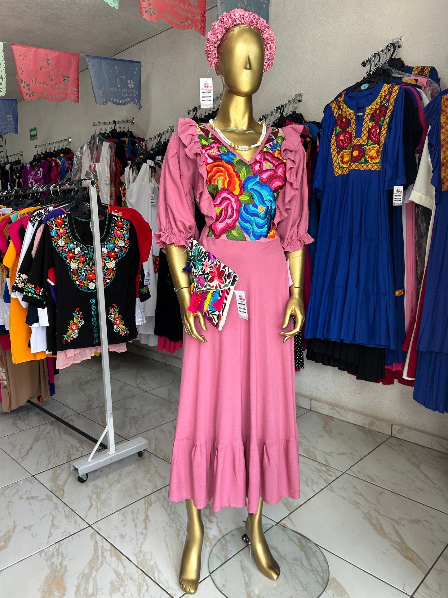 Vestido Chiapas Gala Básico 21