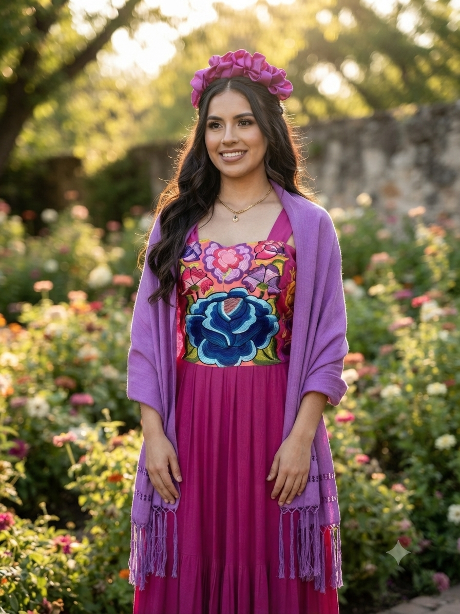 Vestido Chiapas Rayón 01