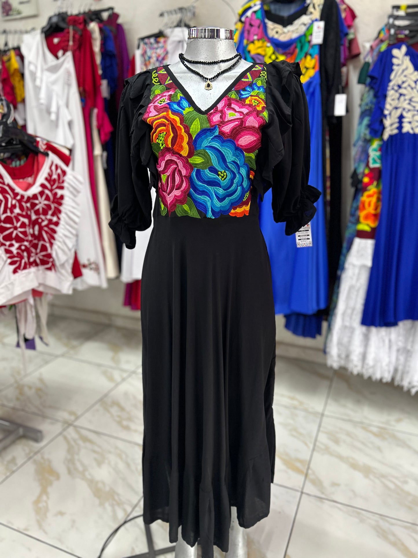 Vestido Chiapas Gala Básico 13