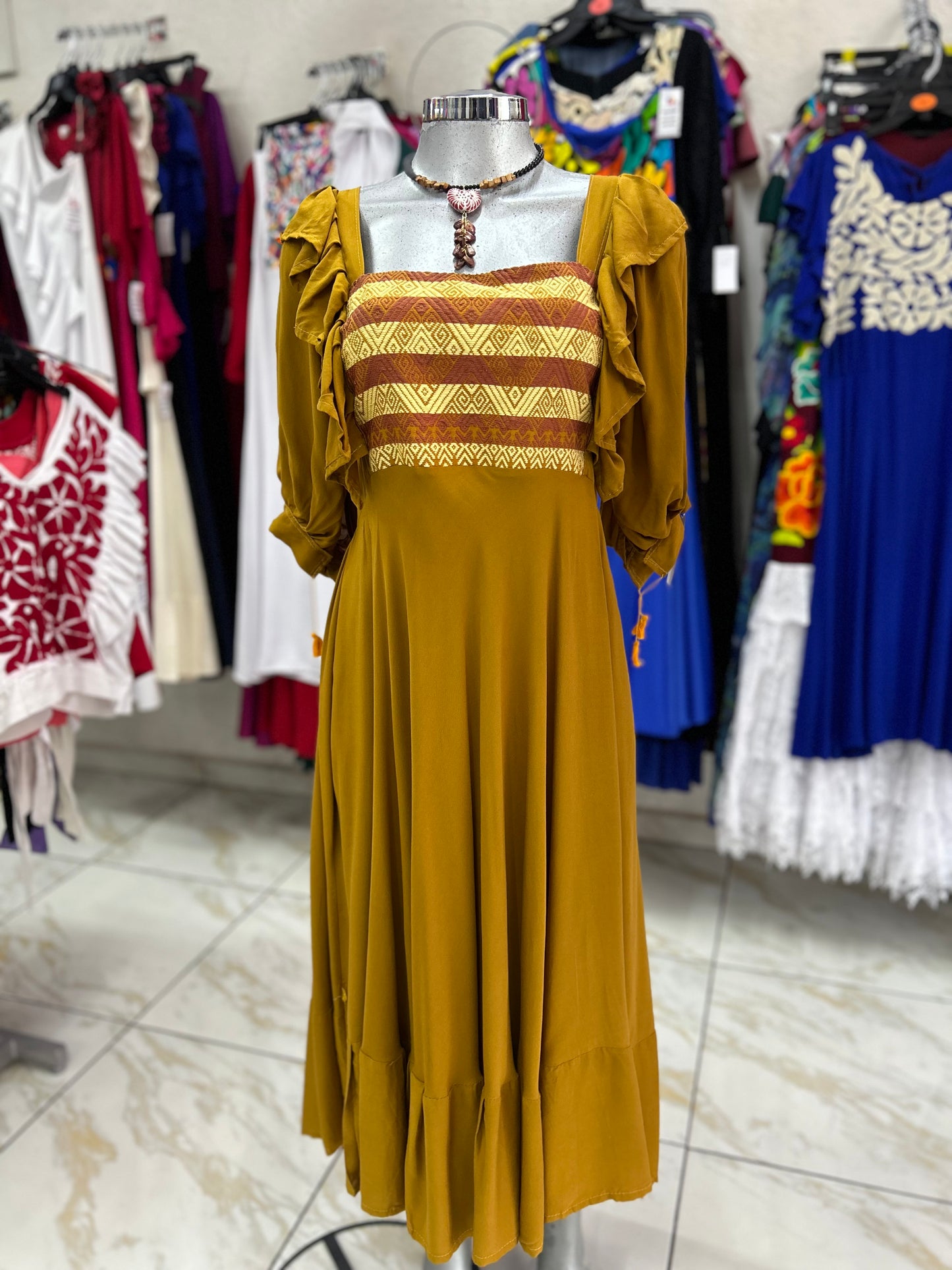 Vestido Chiapas Gala Básico 07