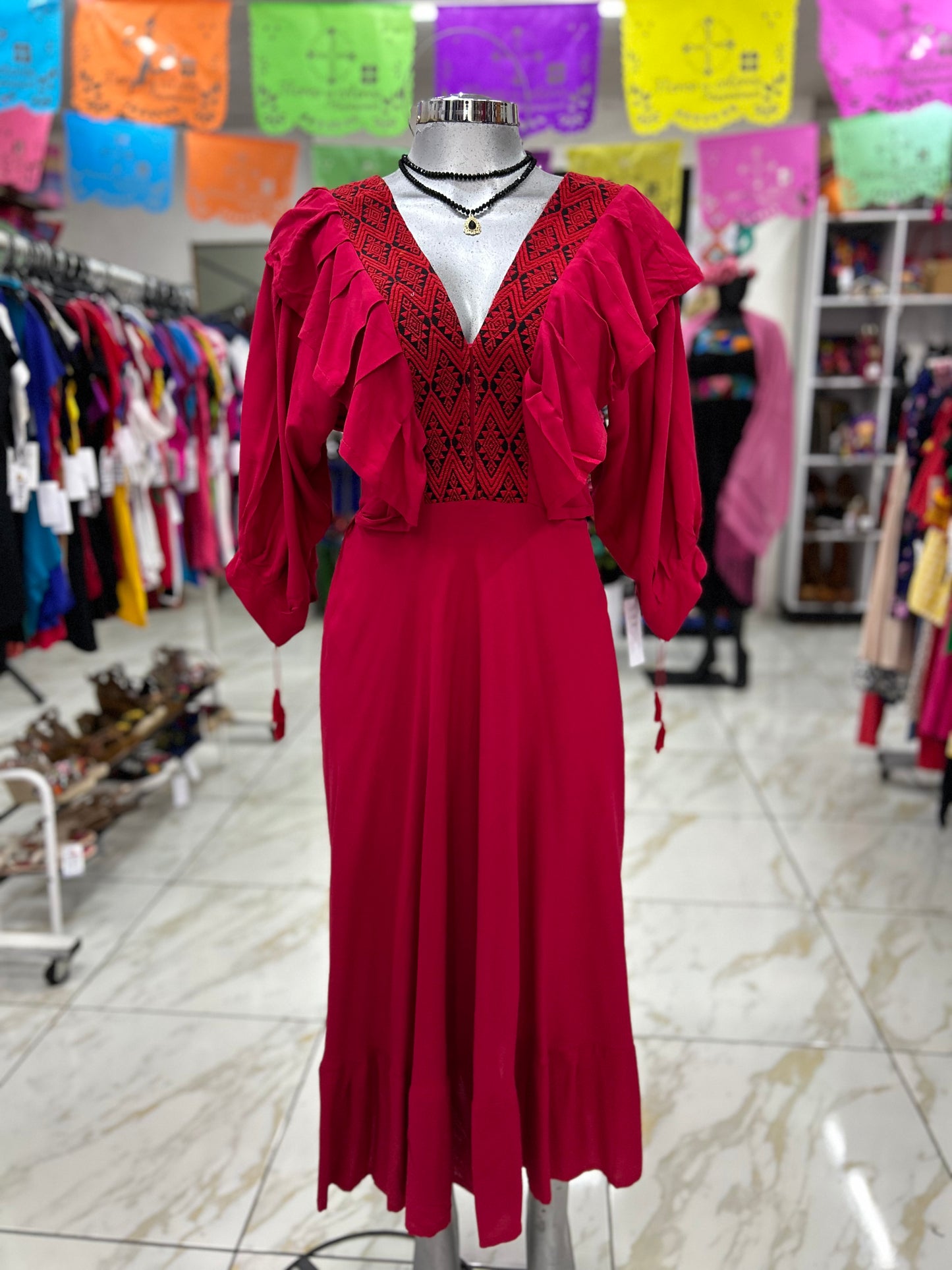 Vestido Chiapas Gala Básico 03