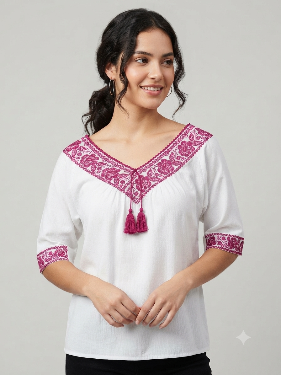 Blusa V Pahuatlan Puebla
