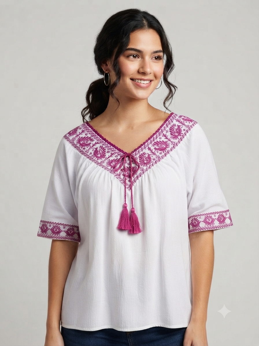 Blusa V Pahuatlan Puebla
