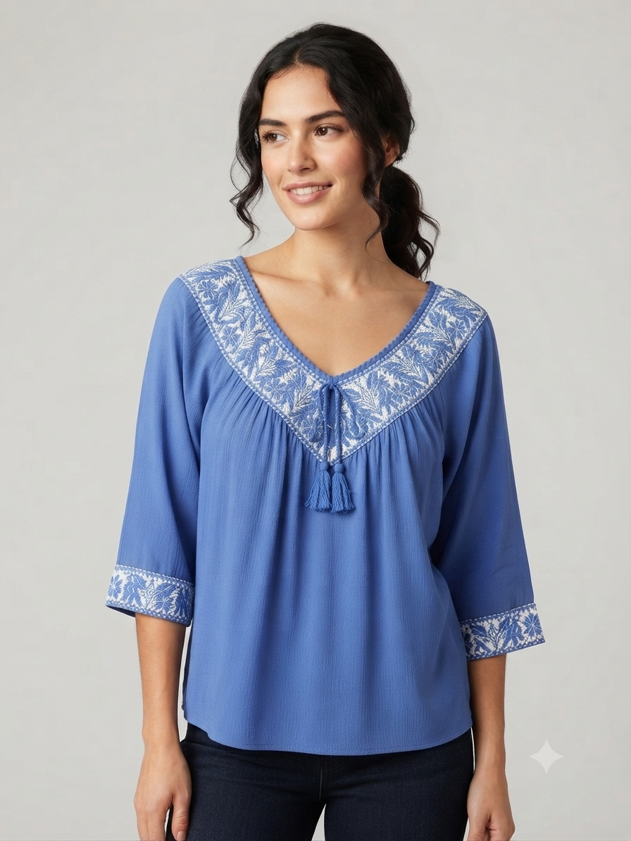 Blusa V Pahuatlan Puebla