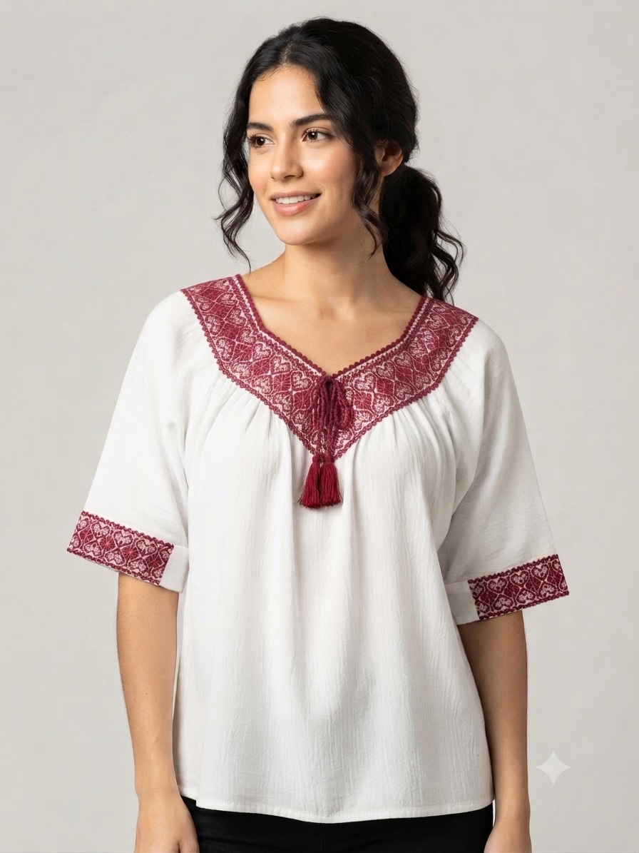 Blusa V Pahuatlan Puebla