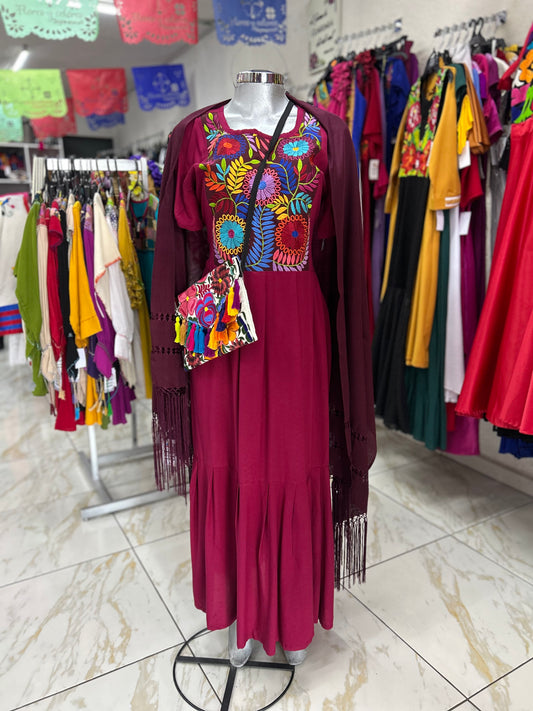 Vestido Chiapas Rayón 11