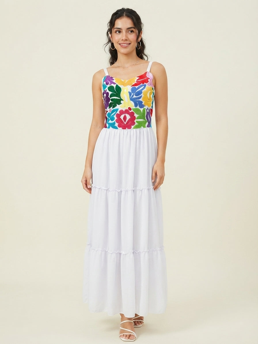 Vestido Tuxtepec Gala Pajaritos 1