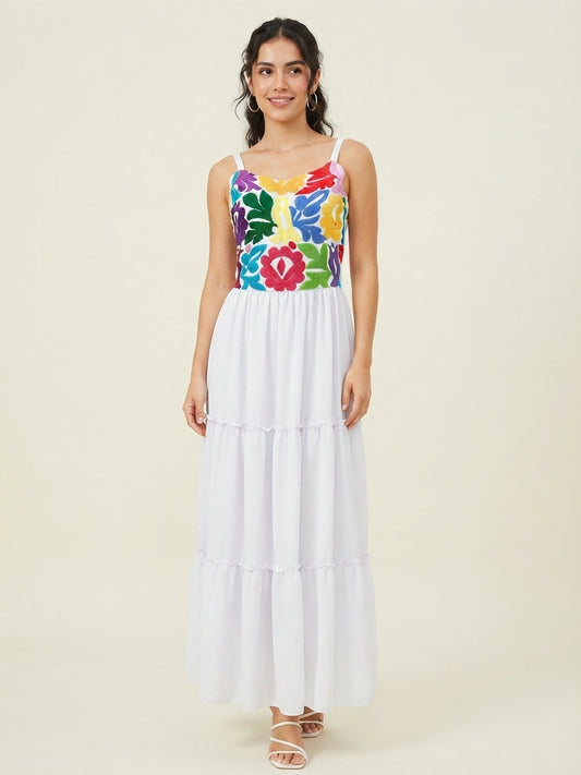Vestido Tuxtepec Gala Pajaritos 1