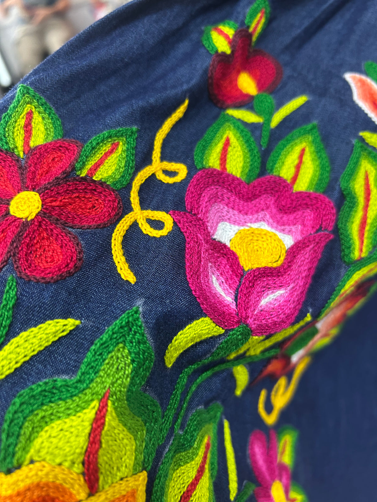 Vestido de mezclilla istmo