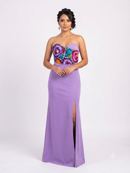 Vestido Chiapas Gala Premium 10