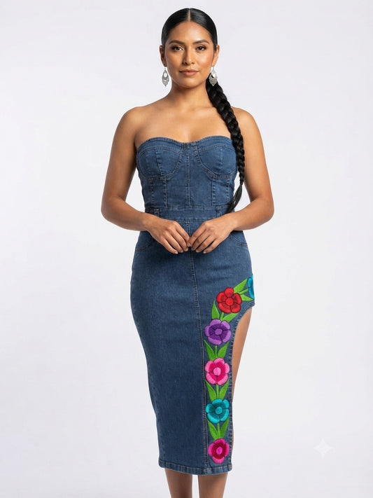 Vestido Chiapas Mezclilla