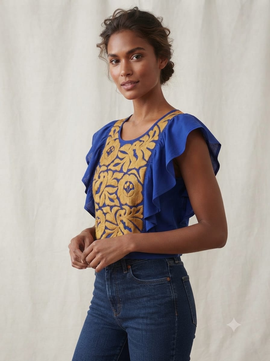 Blusa Tuxtepec Olan