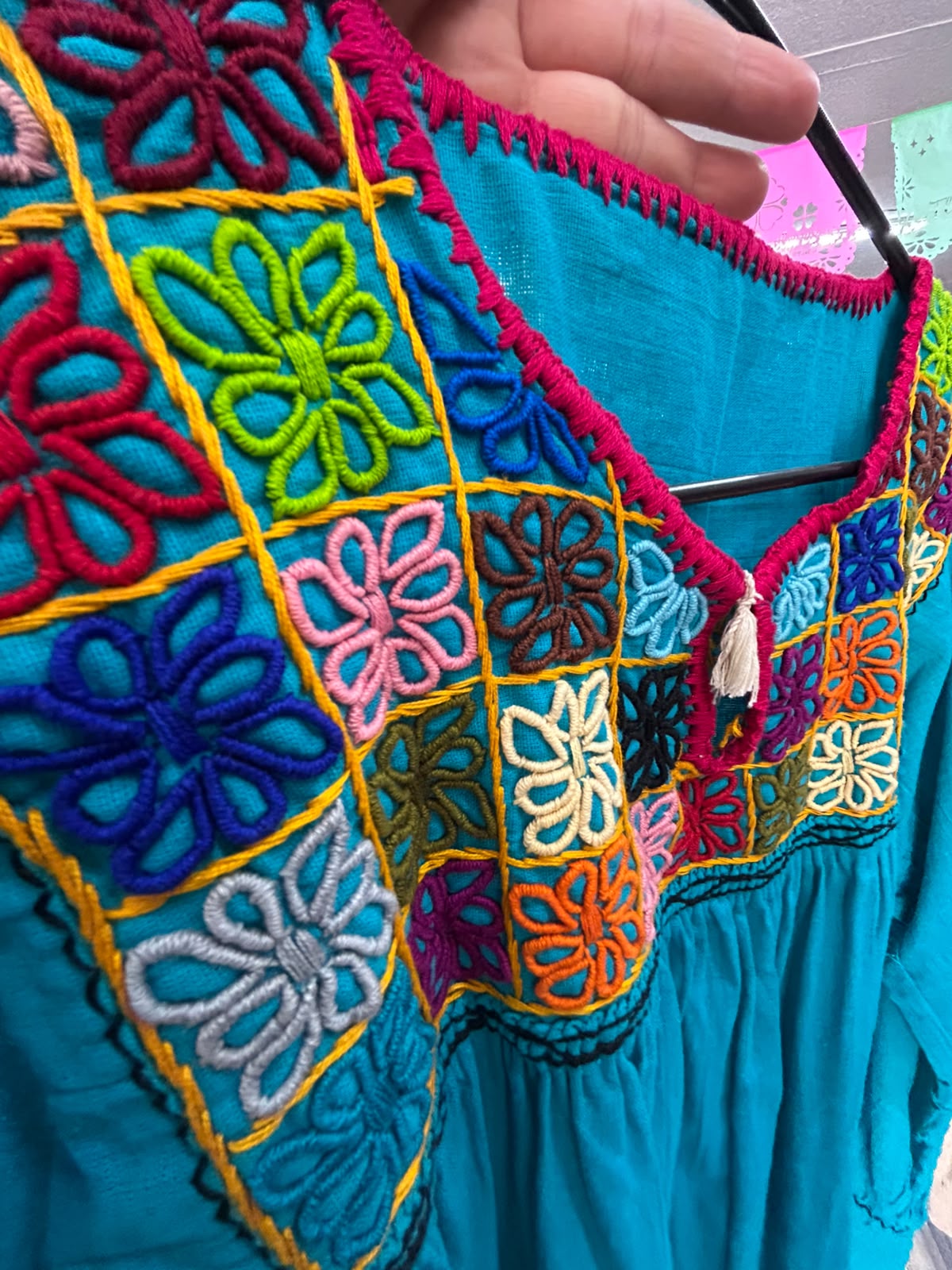 Blusa Chiapas Flores