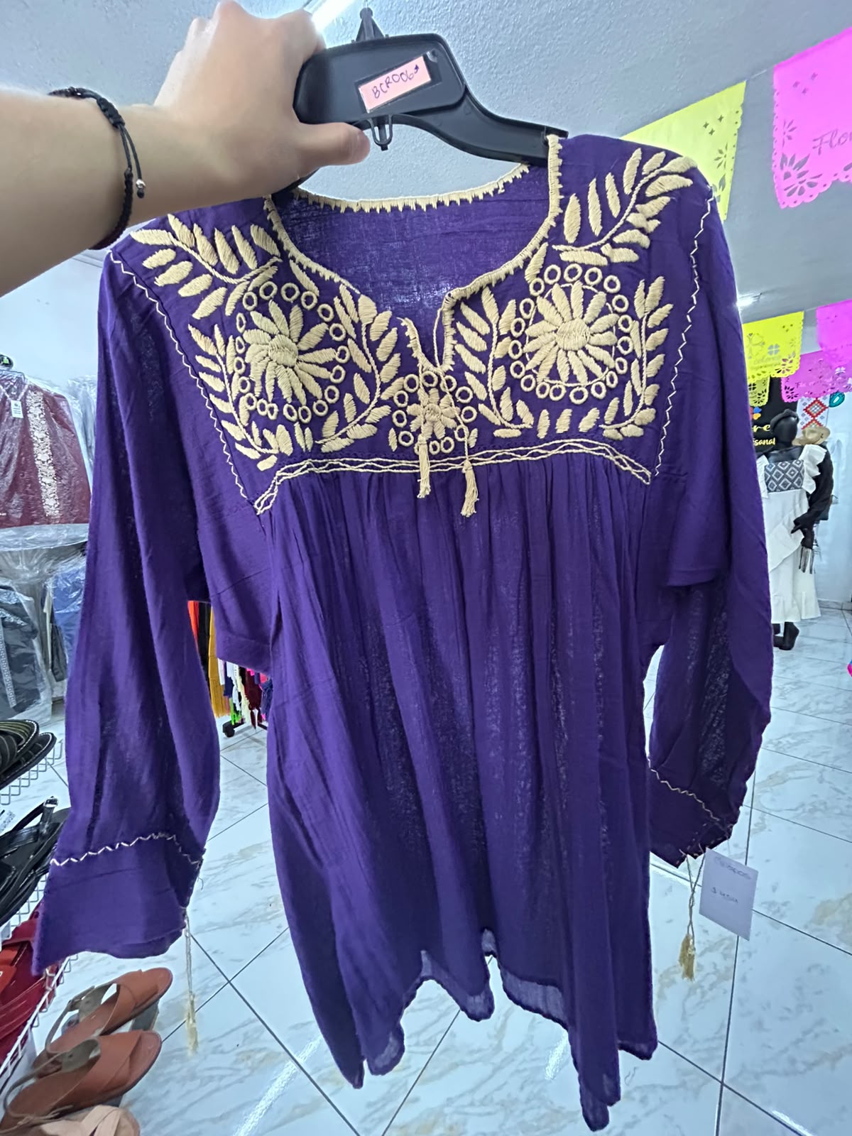 Blusa Chiapas Rococo