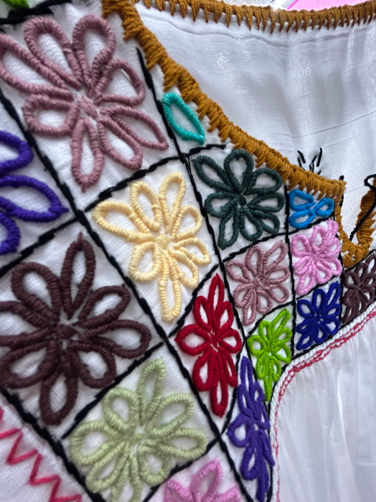 Blusa Chiapas Flores