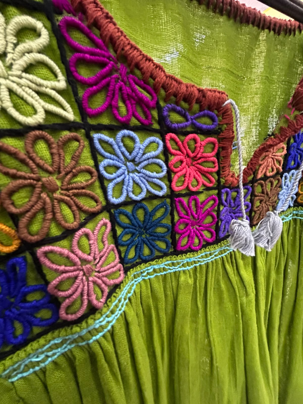Blusa Chiapas Flores